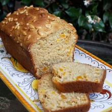 Apricot, Pine Nut & Ginger Breakfast Bread
